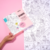 Poster zum Ausmalen "Coloring Poster Kawaii"