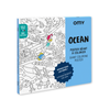Poster zum Ausmalen "Coloring Poster Ocean"