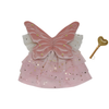 Dinkum Doll Puppen Kleiderset "Fairy Outfit Pink"