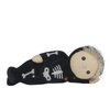 Puppe "Dinky Dinkum Scully Skeleton Black"