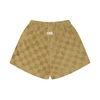 Shorts "Dusky Checkerboard Terry Rope Shorts"