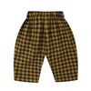 Flannel Carrot Pants "Blueberry Gingham"