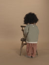Flannel Pants “Paprika Gingham Carrot Pants”
