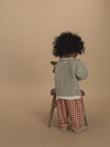 Flannel Pants “Paprika Gingham Carrot Pants”