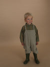Dungarees "Fern Stripes"