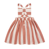 Organic Muslin Skirt “Sienna Stripes Apron Skirt”