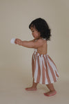 Organic Muslin Skirt “Sienna Stripes Apron Skirt”