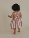 Organic Muslin Skirt “Sienna Stripes Apron Skirt”