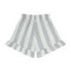 Organic Muslin Frill Shorts “Sardine Stripes”