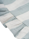 Organic Muslin Frill Shorts “Sardine Stripes”