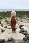 High Neck Fleece Onesie "Soil"