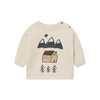 Sweatshirt “Cabin Adventure”, undyed