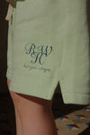 RHW x KS Shorts "Mono Meadow Mist" GOTS