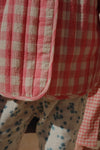 RHW x KS Jacket "Bella Peach Blossom Check"