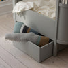 Bed Bumper "Sleepy Croc Dusty Blue Mix", 190cm