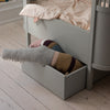 Bed Bumper "Sleepy Croc Powder Rose Mix", 190cm
