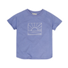 Organic Raglan T-Shirt "Sunrise", bluebell