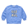 Organic Sweatshirt "Cosmic", ultramarine