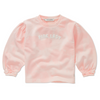 Organic batik sweatshirt "Pink Lady", summer sorbet