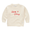 Knitted Sweater "Chou Chou", ivory