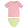 UV Swim Shirt & Swim Pants Set "Swim Club", summer sorbet