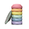 WINTERPROMO: Stapelstein® "Rainbow Pastel Bundle + Dark Green & Blush Board GRATIS", 6+1
