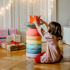 WINTERPROMO: Stapelstein® "Rainbow Pastel Bundle + Dark Green & Blush Board GRATIS", 6+1