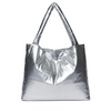 Mom Bag "Silver Puffy"