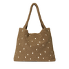 Mom-Bag "Brown Teddy Hearts"