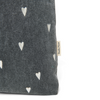 Mom-Bag "Grey Hearts Denim"
