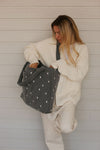 Mom-Bag "Grey Hearts Denim"