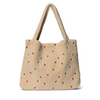 Mom Bag "Ecru Teddy Hearts"