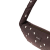 Mini Cross Body Bag "Brown Hearts Puffy"