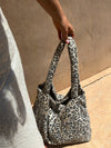 Mom Bag "Soft Cotton Leopard"