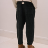 Organic Corduroy Pants "Pantalon Carrot", carbon