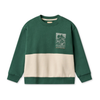 Organic Sweatshirt "Steff" GOTS - kale