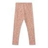Organic Jersey Leggings "Jules" GOTS - rose dust flower meadow