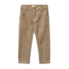 Organic Kordhose "Hugo" GOTS - grey stone