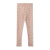 Merino Leggings "Agi" - lilac flowers