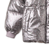 Pufferjacke "Eli" GRS - silver flower meadow