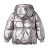 Pufferjacke "Eli" GRS - silver flower meadow