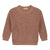 Organic Chunky Knit Sweater "Blush"