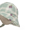 Lined Rain Hat "Prune Check"