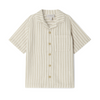 Muslin Shirt "Stripe Pebble"