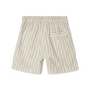 Muslin Shorts “Stripe Pebble”