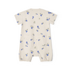 Organic Jersey Onesie "Grapes Ecru"