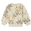 Organic Sweatshirt "Flos Beige"