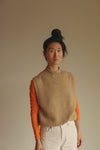 ADULT Merino Knit Vest “Helle Sand”