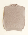 ADULT Merino Knit Vest “Helle Sand”