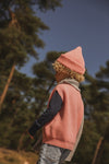 Kids Merino Knit Vest "Harvey Bubblegum"